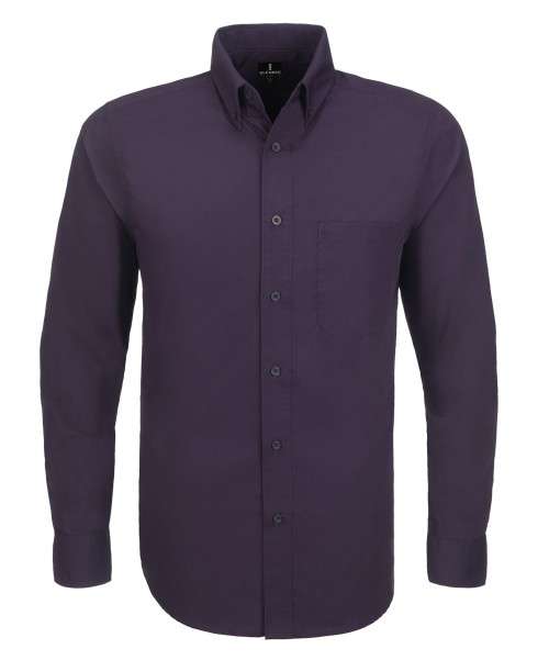 Elevate Preston Mens Long Sleeve Shirt - Purple (ELE-5614)