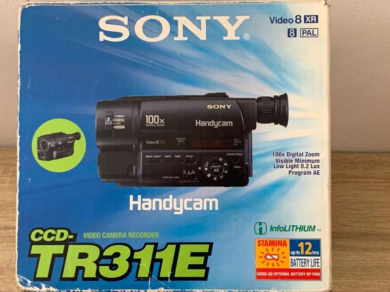 SONY HANDYCAM CCD-TR311E VIDEO 8 XR