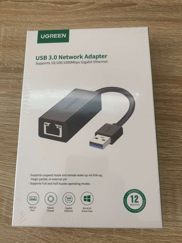 UGreen USB3.0 to Gigabit Ethernet Adapter