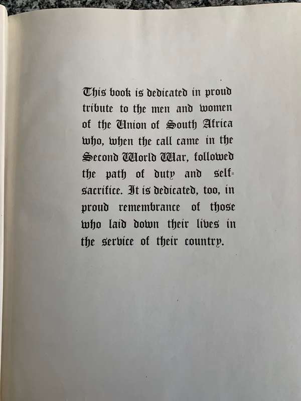 Springbok Record - Compiled And Edited By Harry Klein