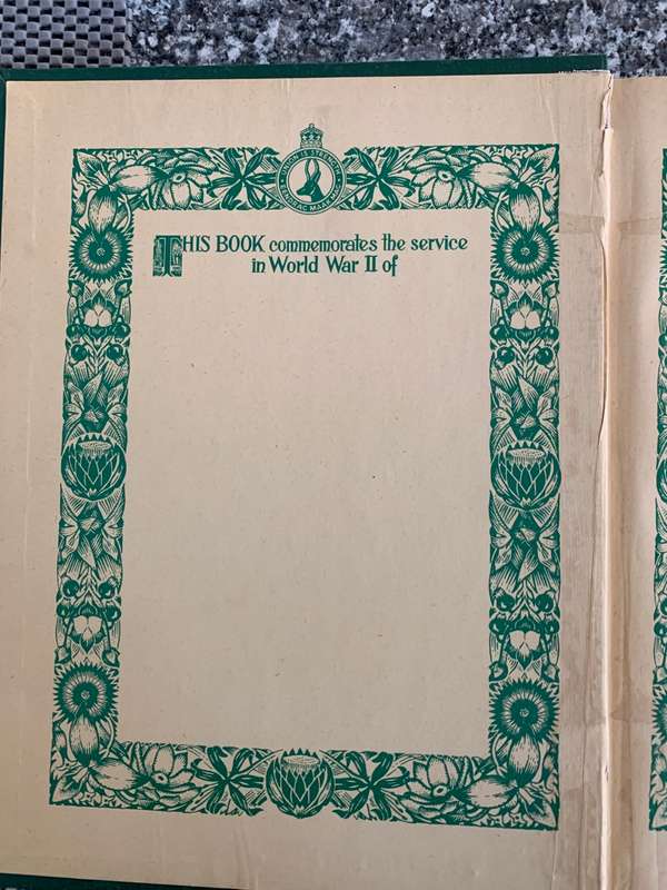 Springbok Record - Compiled And Edited By Harry Klein