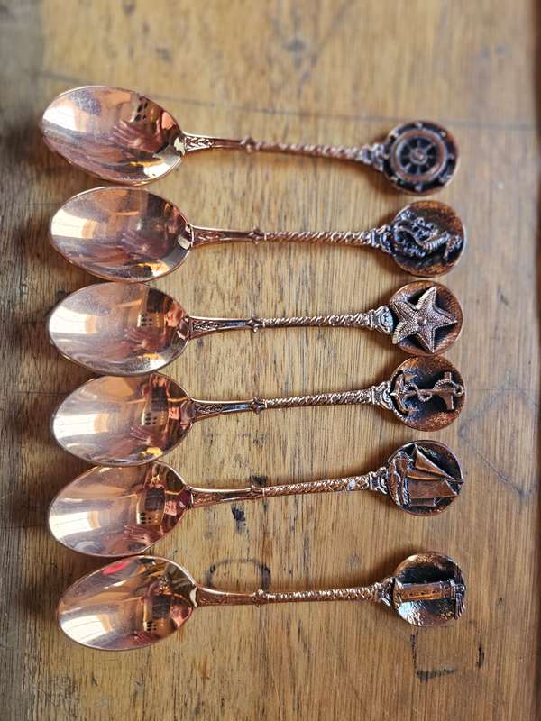 Nautical teaspoon set