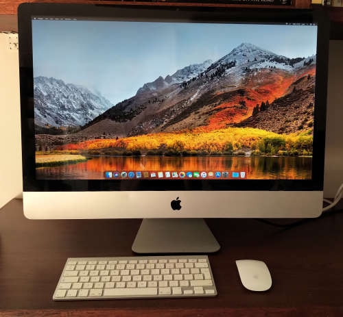 Apple iMac 27-inch  Mid 2010 - 2,8 GHz Intel Core i5 (12 GB RAM, 1TB SATA, Silver)
