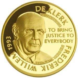 Mandela de Klerk 1Oz:  Mint of Norway