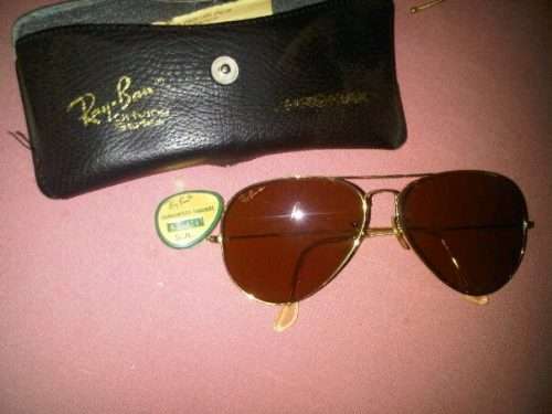 Vintage Ray Ban Chromax Aviators with Case