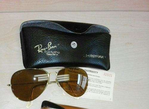 Vintage Ray Ban Chromax Aviators with Case