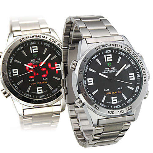 WEIDE ANALOGUE & LED MENS WATCH - Local Stock!!