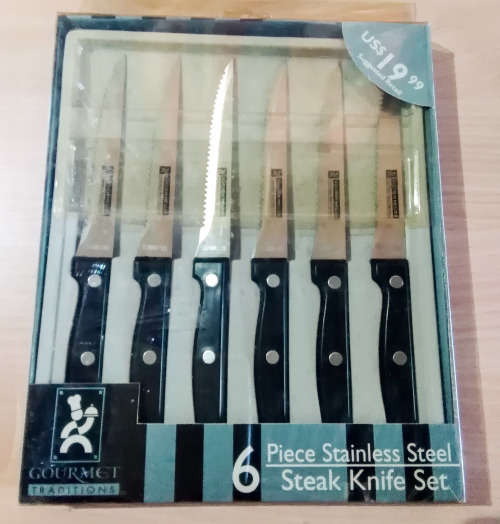Steak knife set