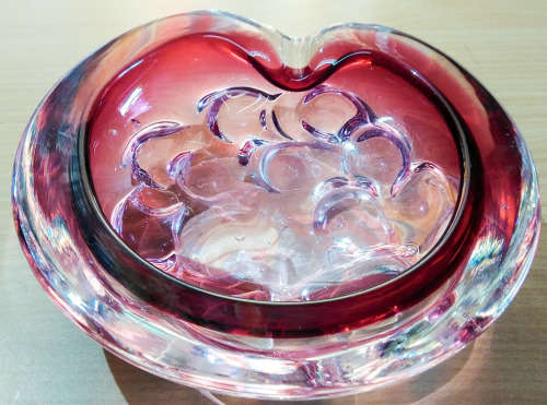 Murano style ashtray