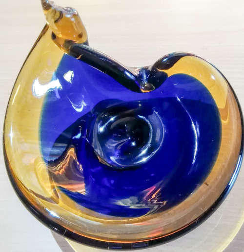 Murano style ashtray
