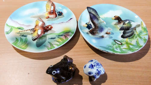 Birds and frogs