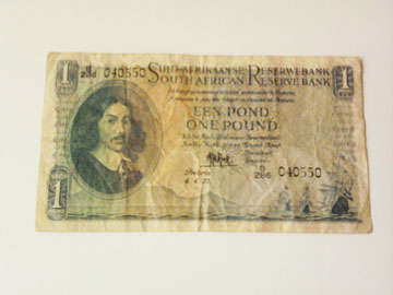 One pound note