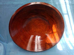 Wooden bowl