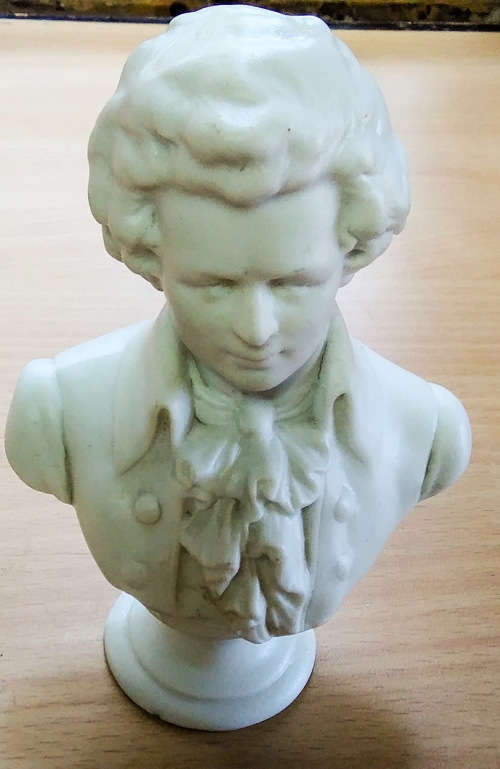 Mozart bust
