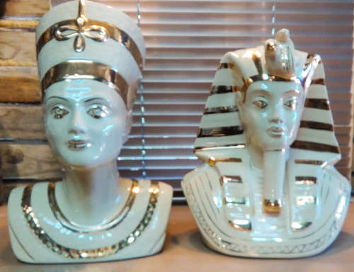 Egyptian head busts