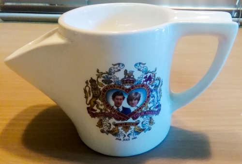 Charles and Diana shaving mug