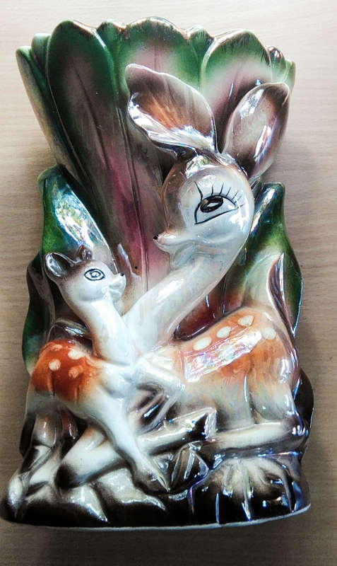 Japan deer vase