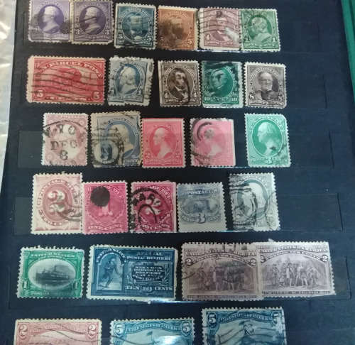 Early USA stamps