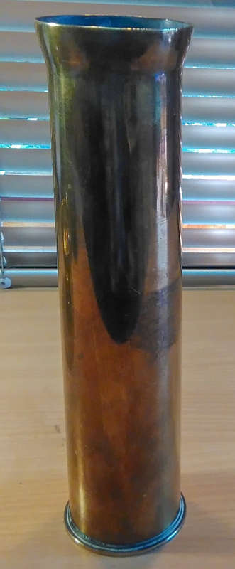Brass blank shell 1958