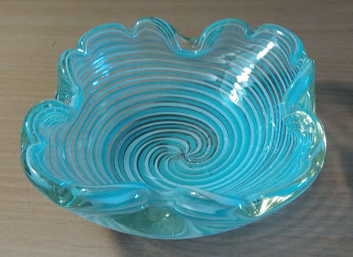 Murano style ashtray