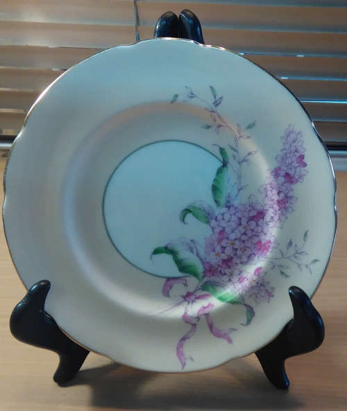 Paragon queen mary lilac plate