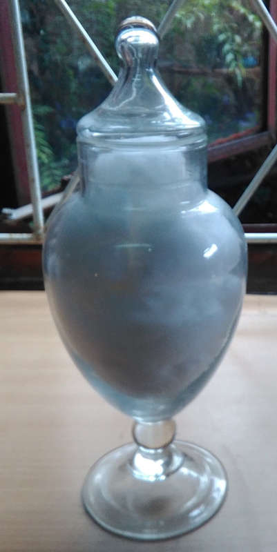 Cotton ball jar