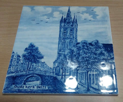 Delft blauw tile
