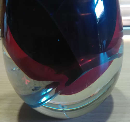 Murano style vase