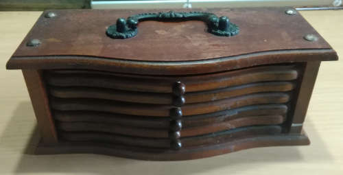 Drawer of coasters