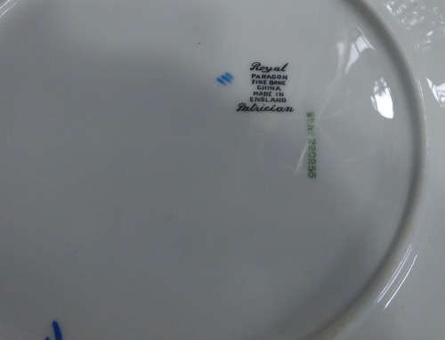 Royal paragon patrician plate