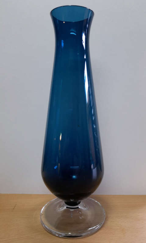 Cobalt blue vases