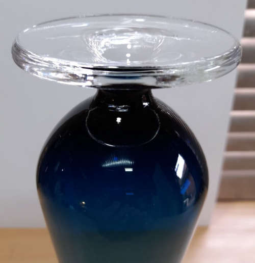 Cobalt blue vases