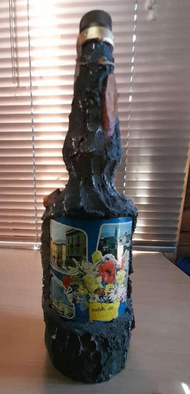 Vintage Brettavo italian musical decanter
