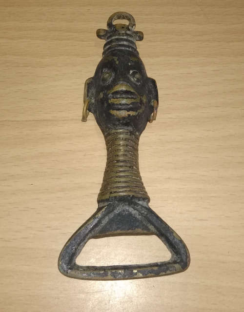 Tribesman head bottle opener