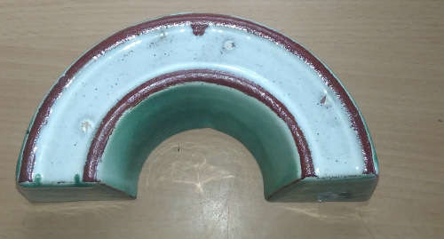Linn ware style posy vase