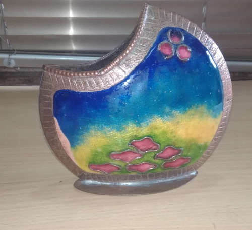 Cloissone vase