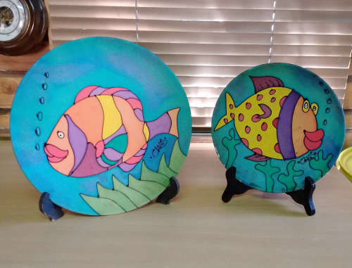 Chas art plates