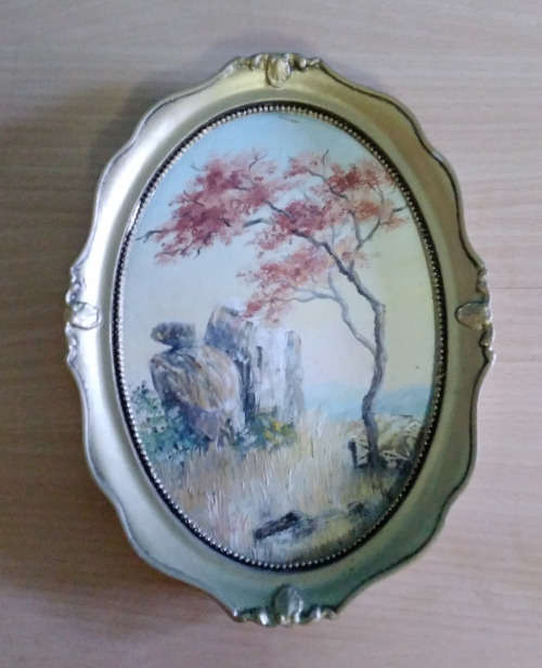 Small realism painting