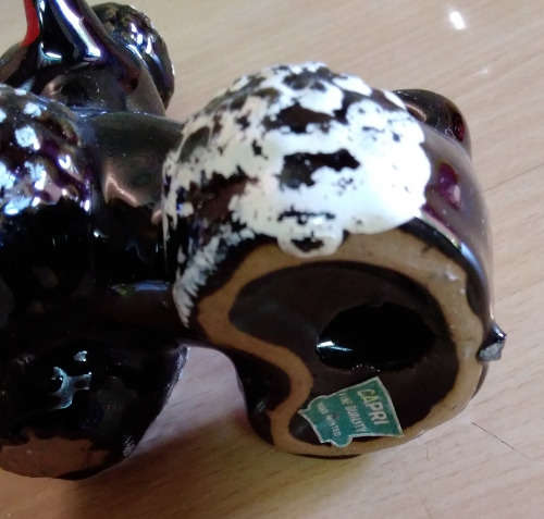 Capri dog figurines