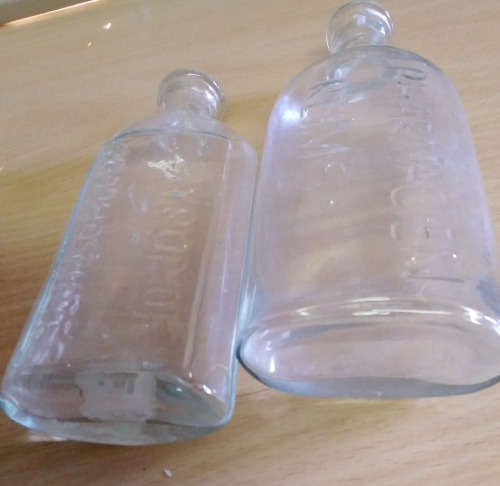 Early pharmacy bottles