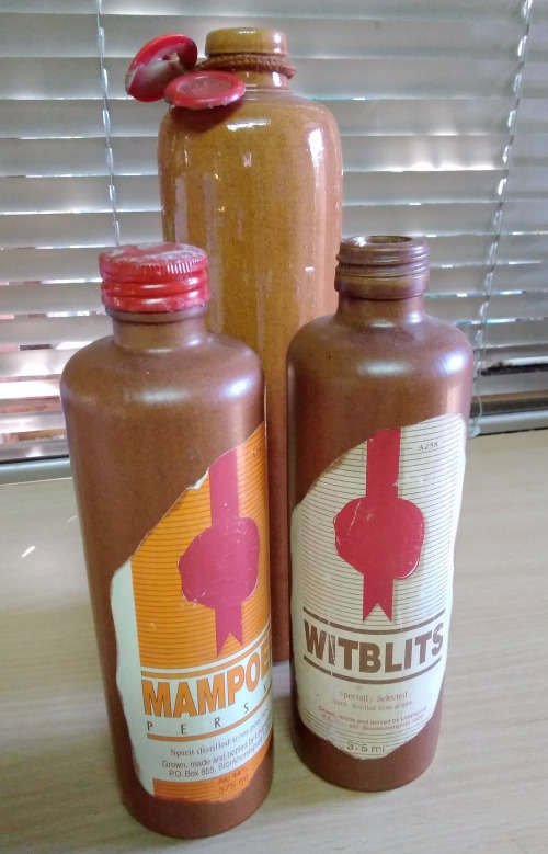 Mampoer bottles