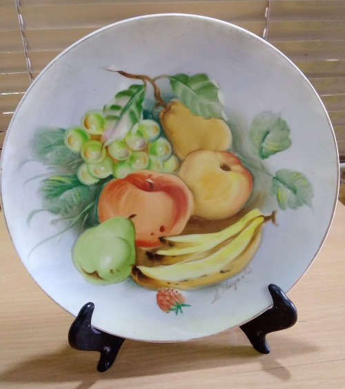 Japanese plate signed