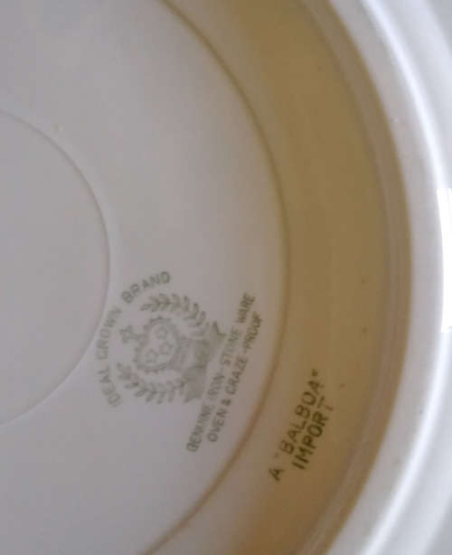 Ideal crown brand plate