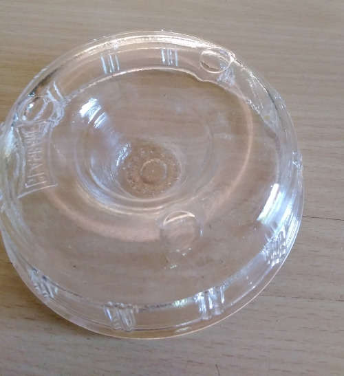 Small glasbake mould