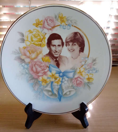 Fenton china commemoration plate 1981