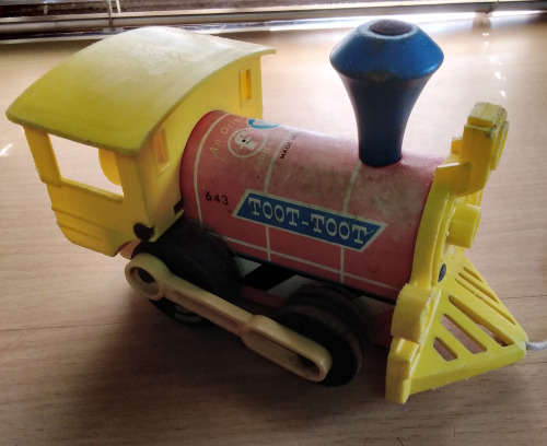 1964 fisher price toot toot