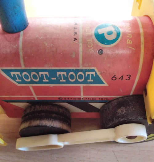 1964 fisher price toot toot