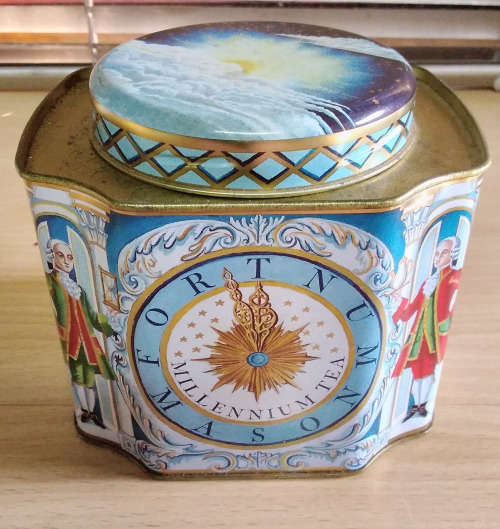 Fotnum and masons millennium tea caddy