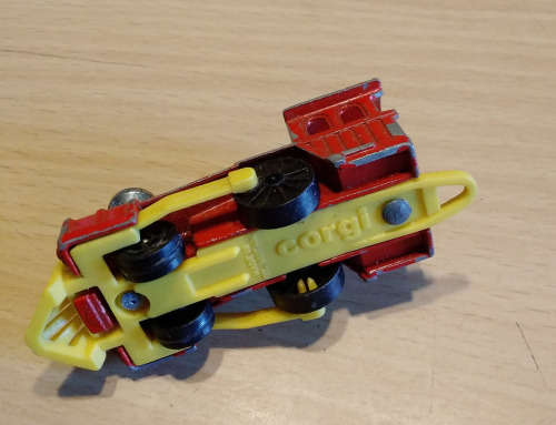 Corgi wild west steam engine c1981