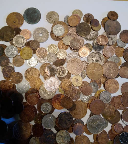 Mixed coins